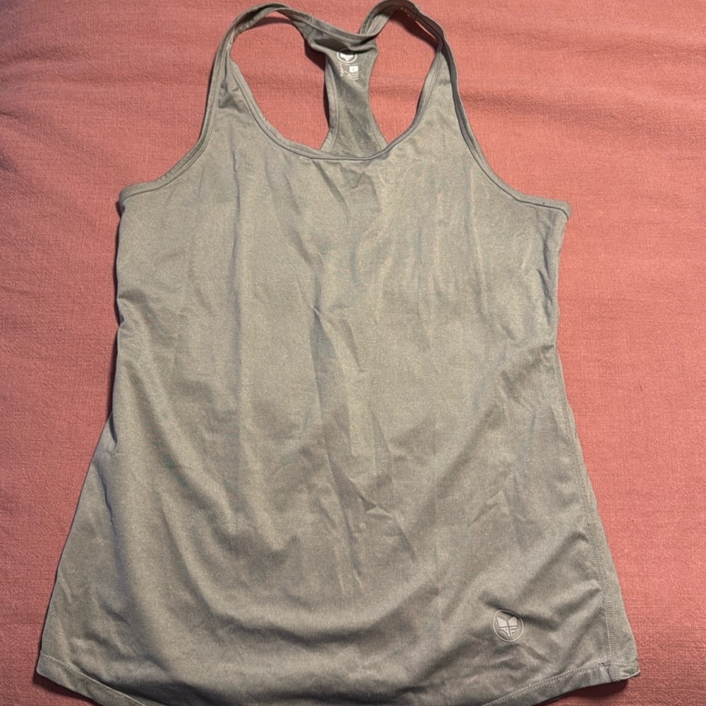 Grey Alpha Forward razorback Tank size L